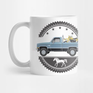 1983 Chevy Silverado Scottsdale with Yamaha YZ490K Mug